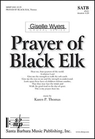 Prayer of Black Elk SATB choral sheet music cover Thumbnail